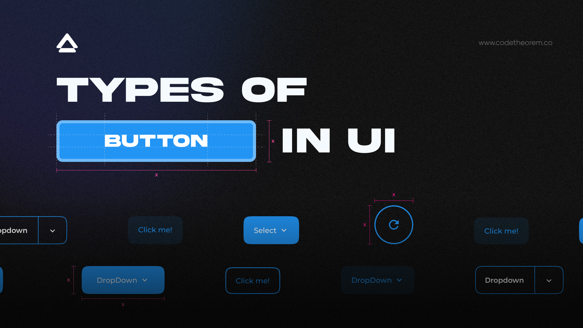 Types of UI Buttons