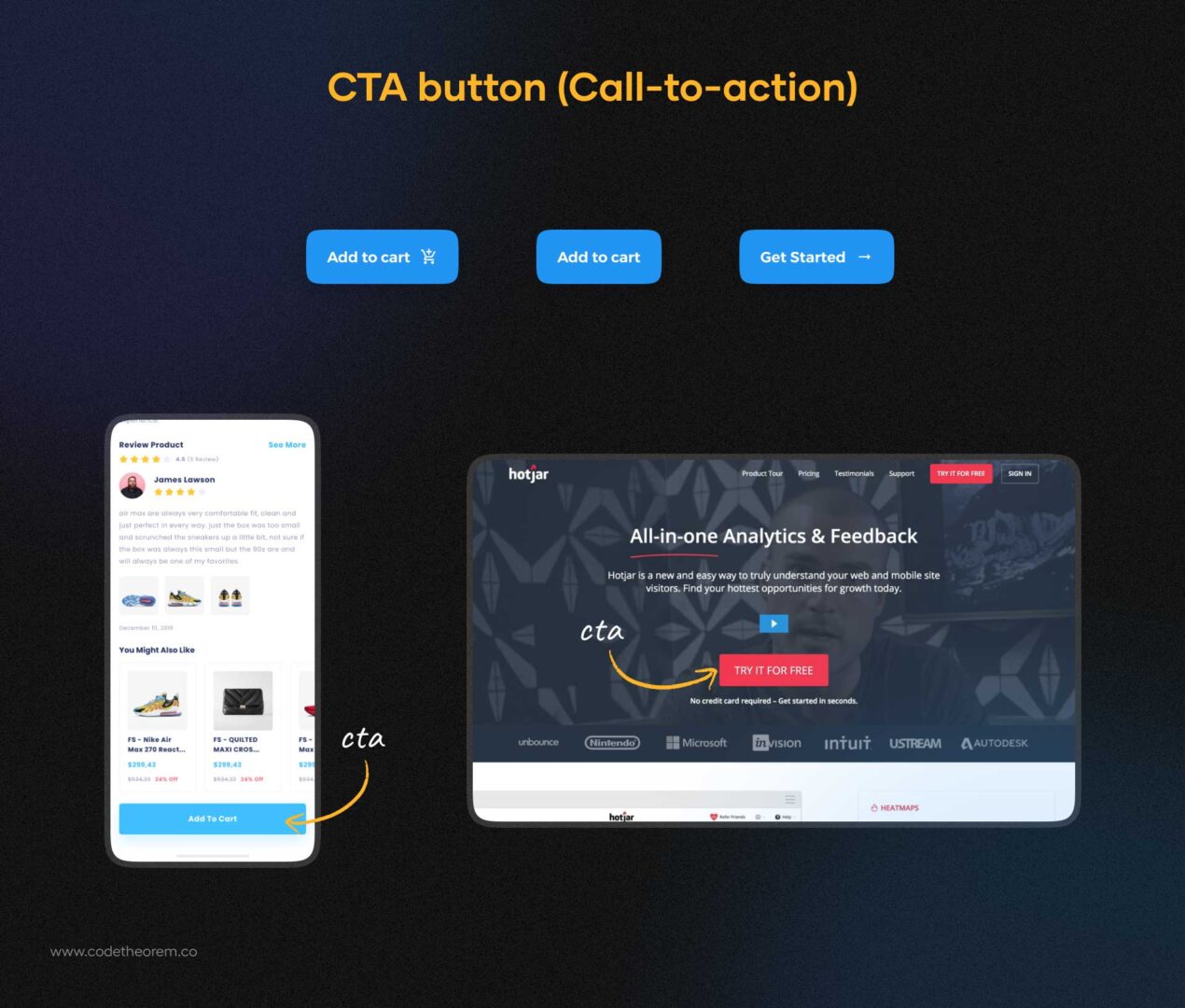Types of UI Buttons | Best Practices for Button Design