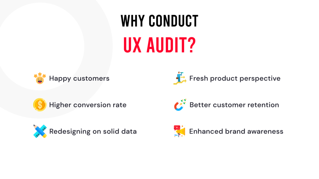 Why conduct a UX Audit
