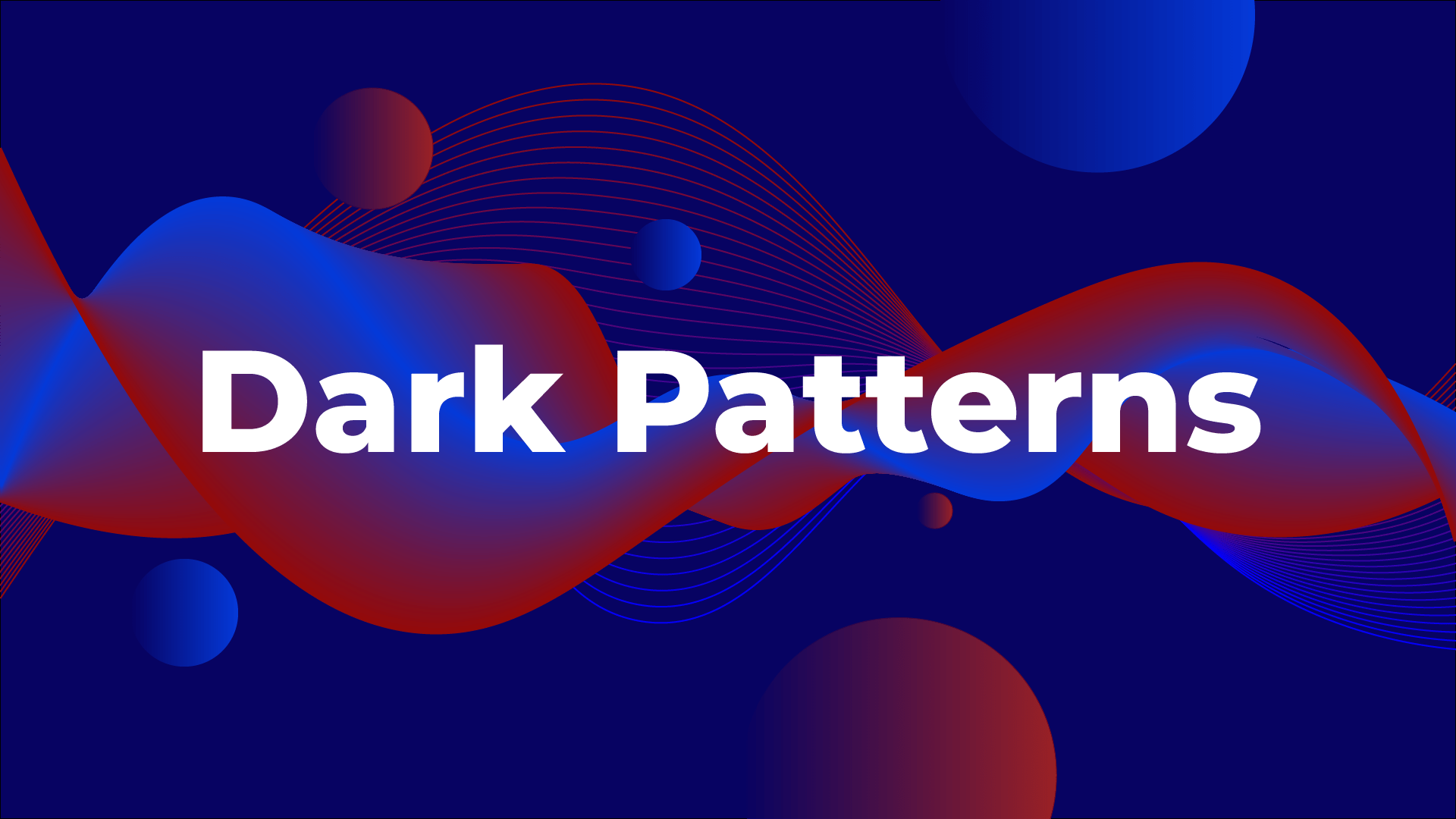 Dark Patterns in UX
