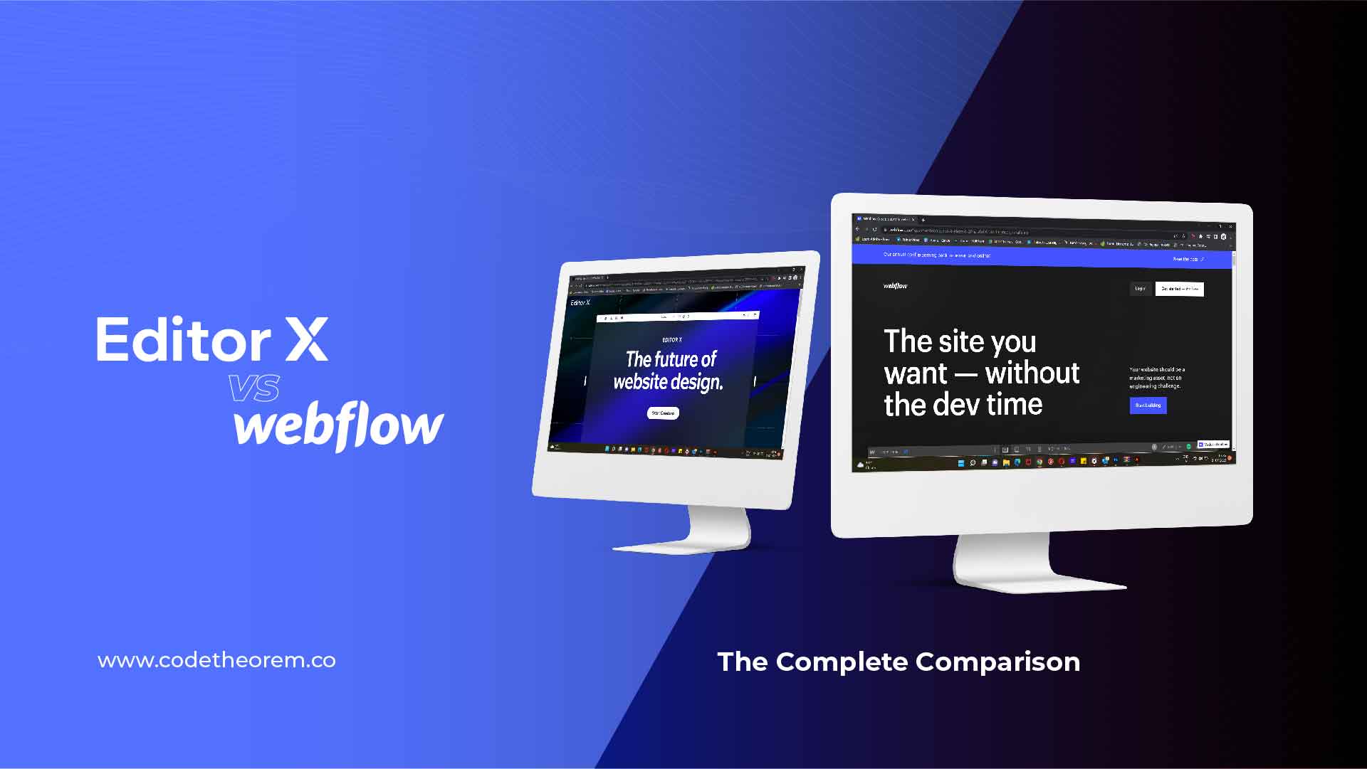Editor X vs Webflow