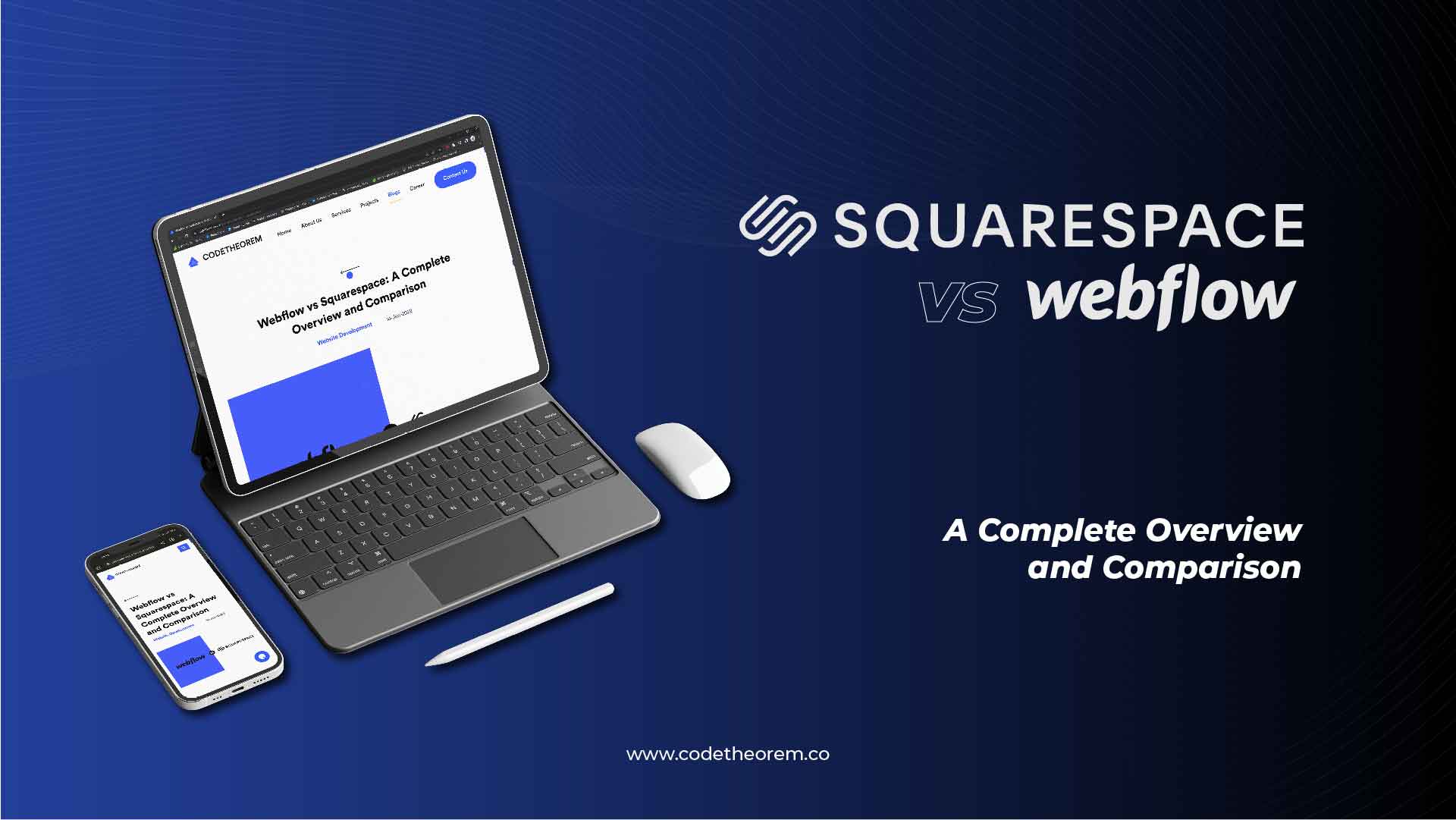 Webflow vs squarespace
