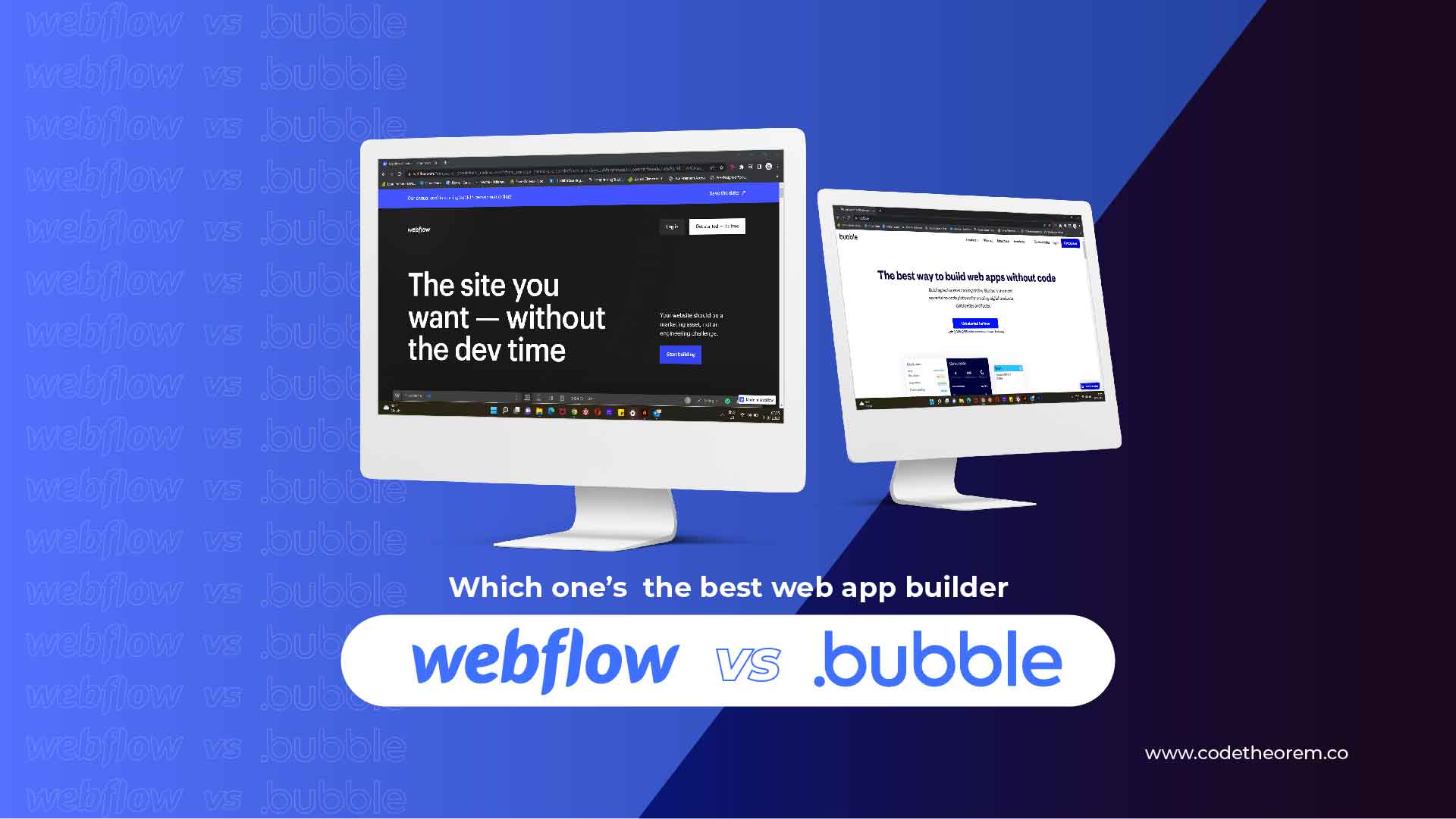 webflow vs bubble.io