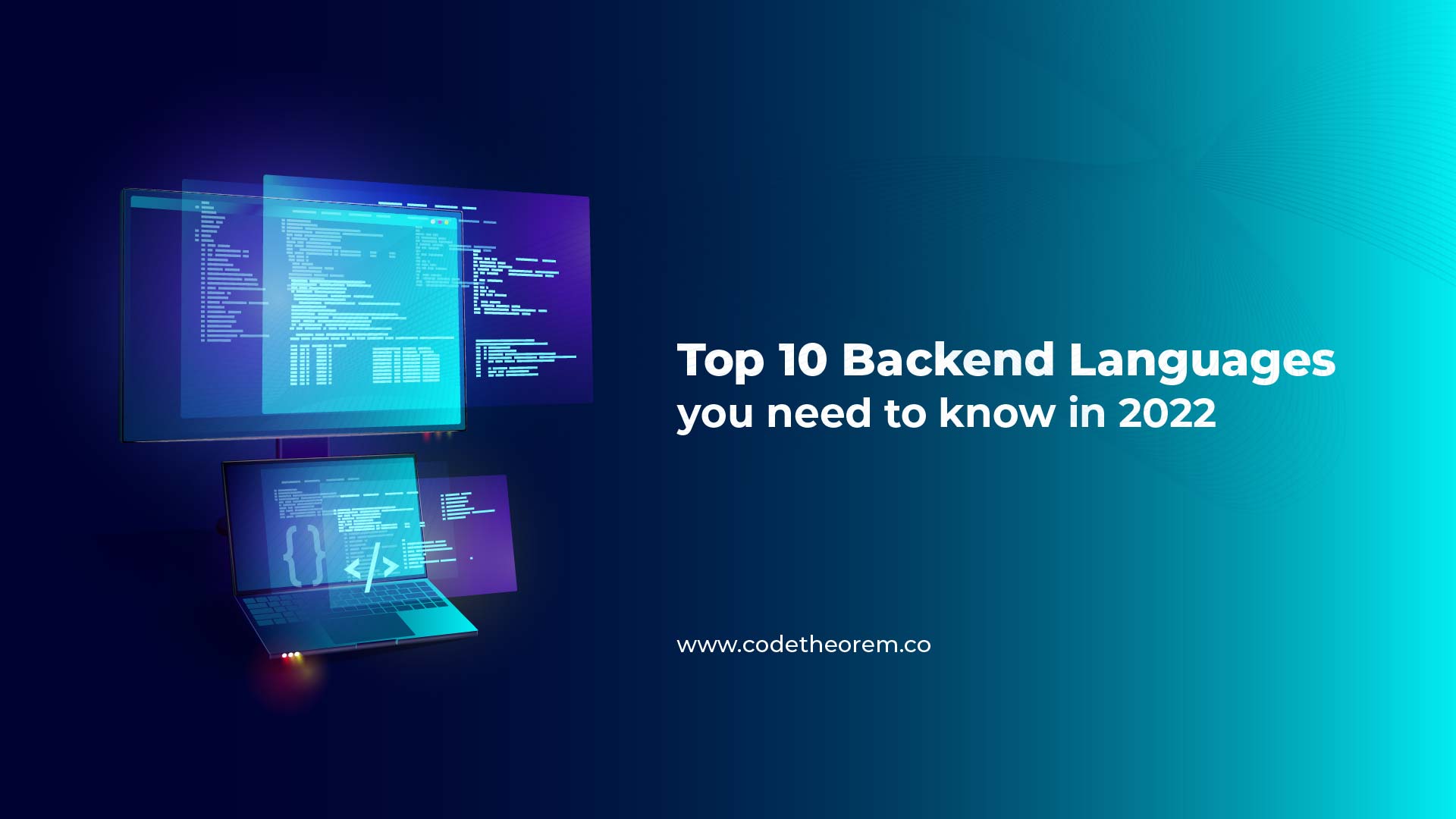 top backend technologies
