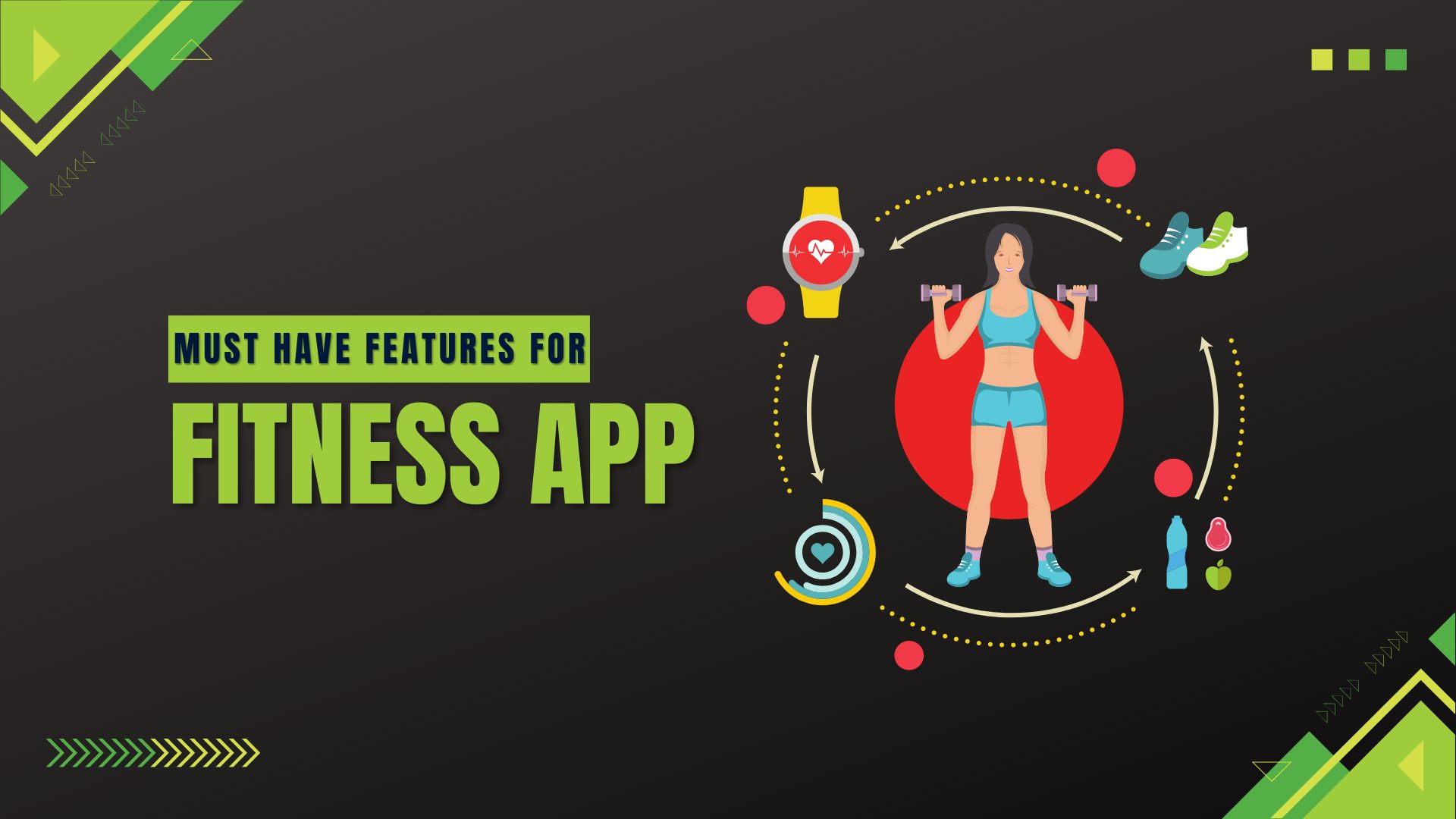 features for fitness app
