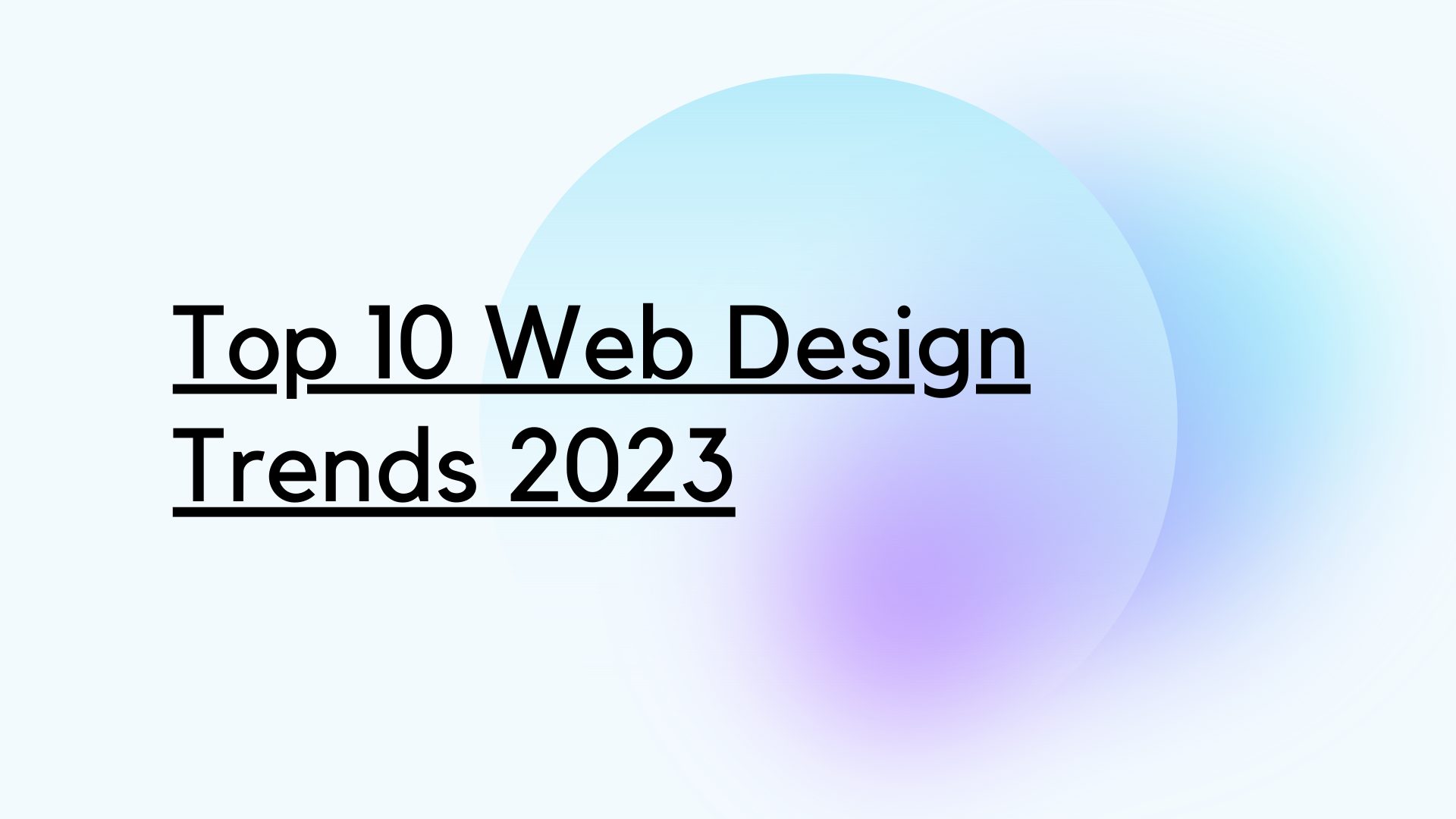web design trends 2023