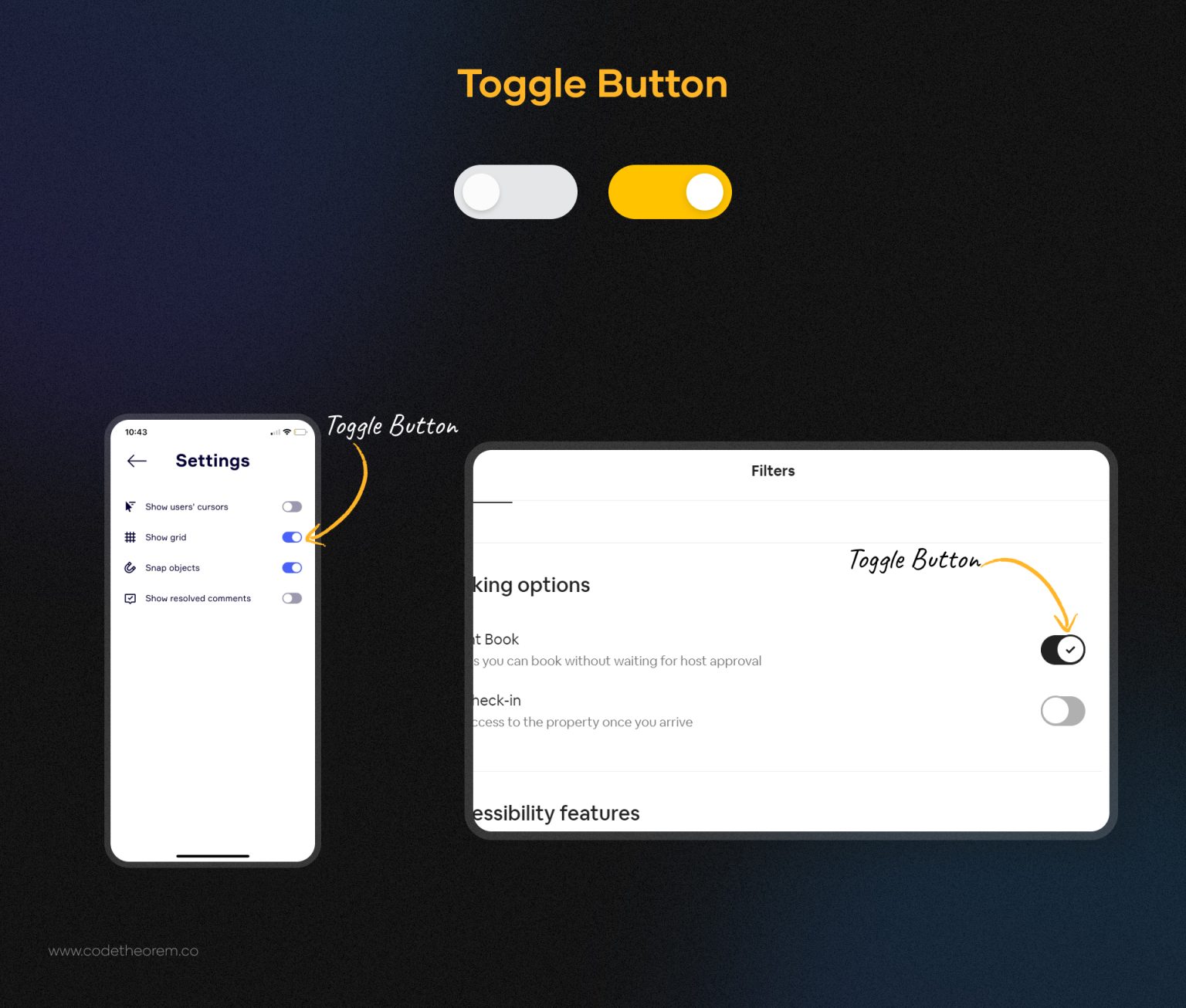 Types of UI Buttons | Best Practices for Button Design