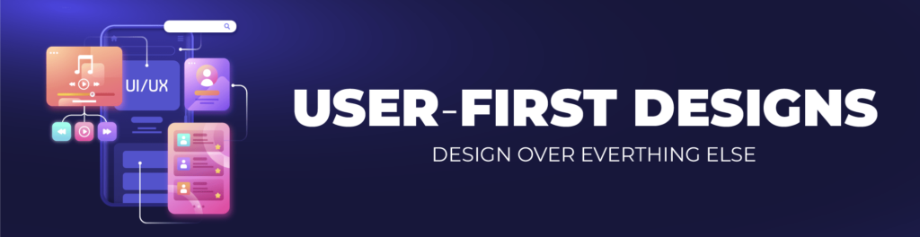 user first design - fintech ux design trend