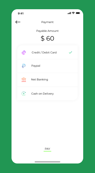 Clotheory App Payment Page