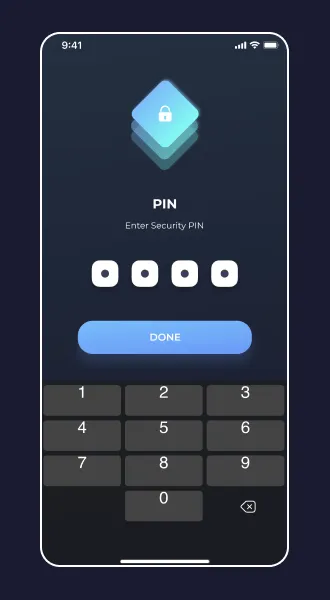 CryptoX Log in Page