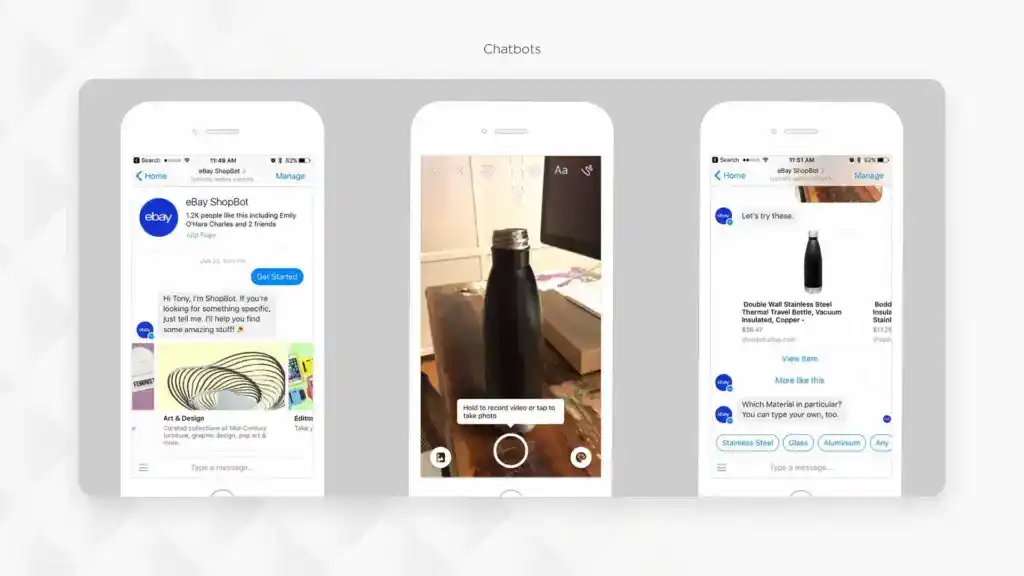 Top Ecommerce Design Trends for 2026 7 Chatbots - e-commerce design trends