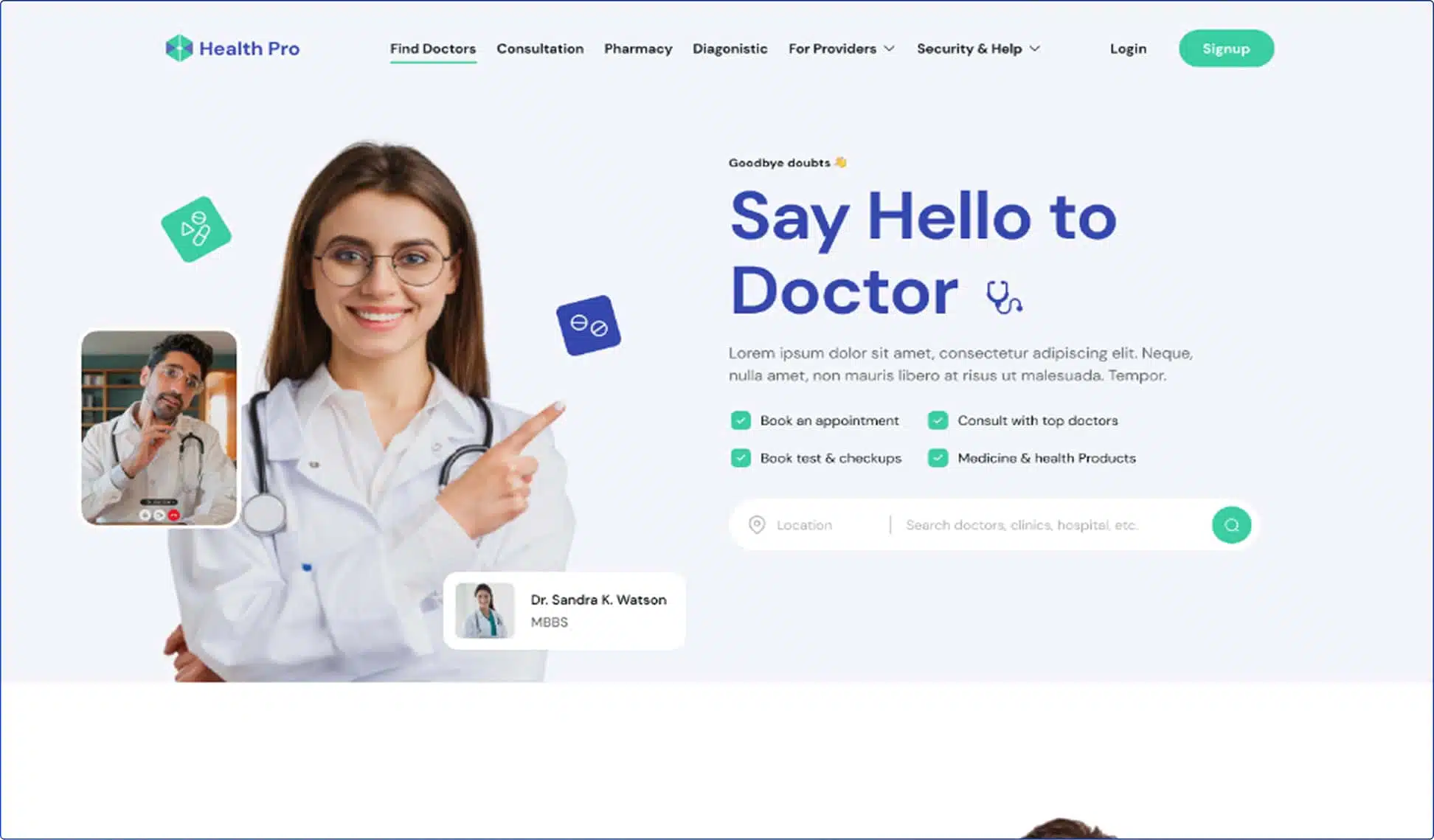 Health Pro man