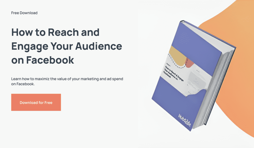 Hubspot landing page