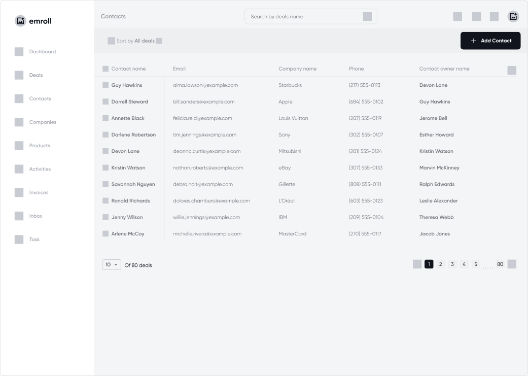 Emroll-CRM 25 emroll crm case study 6