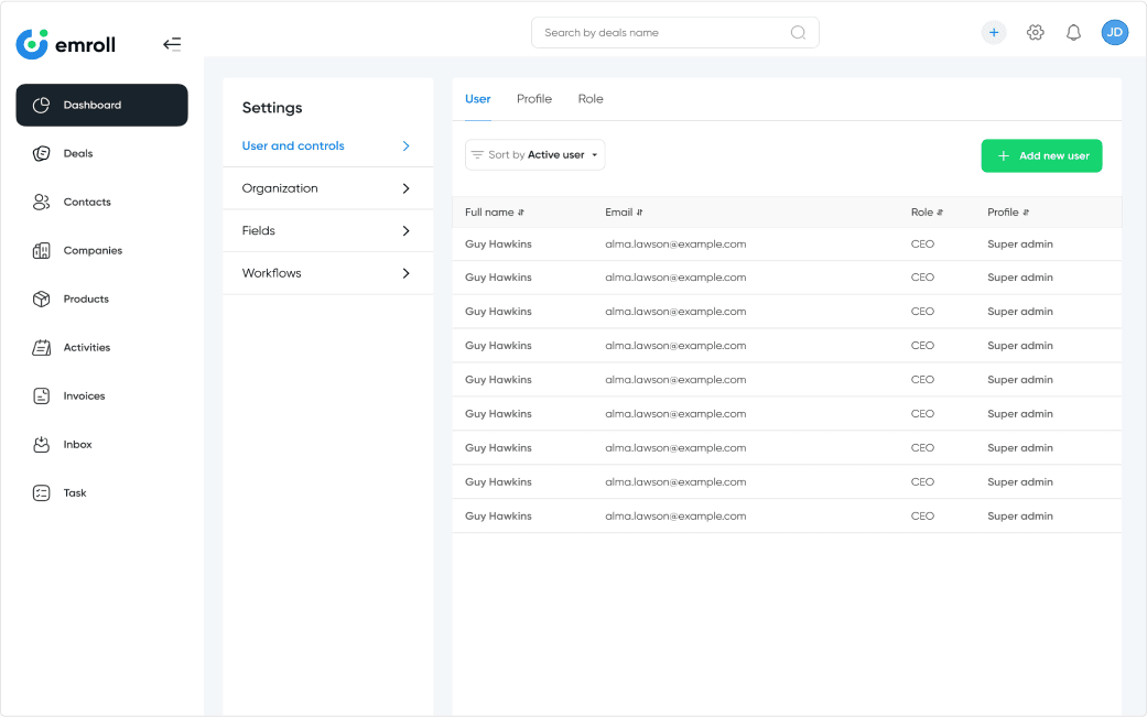 Emroll-CRM 33 emroll crm case study 8