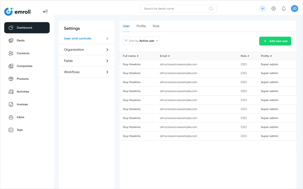 emroll crm case study 8