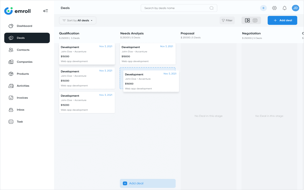 Emroll-CRM 34 emroll crm case study 9