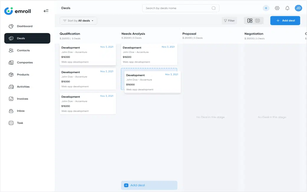 emroll crm case study 9