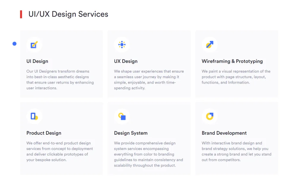 Code Theorem website service section