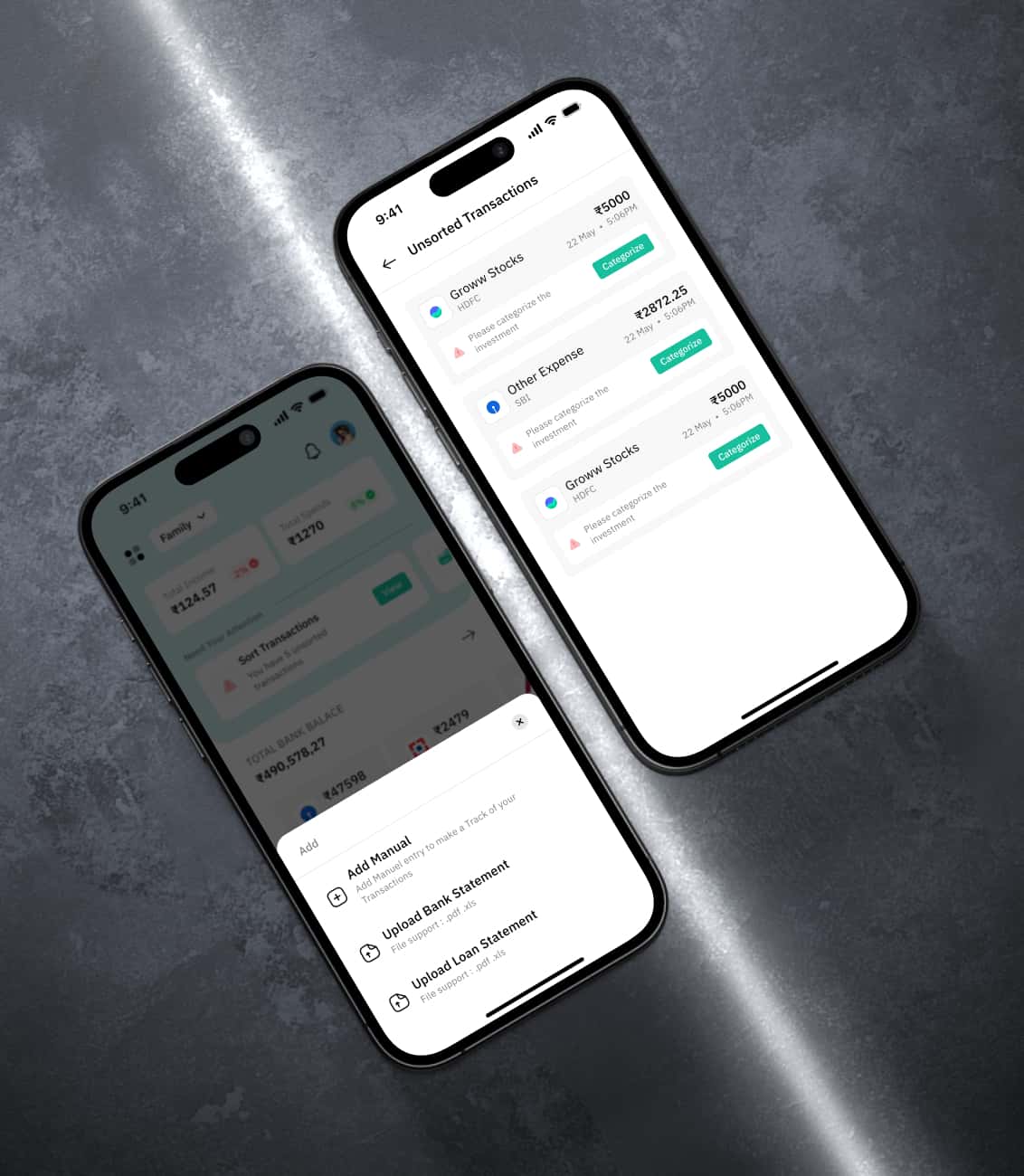 problem statement fainance