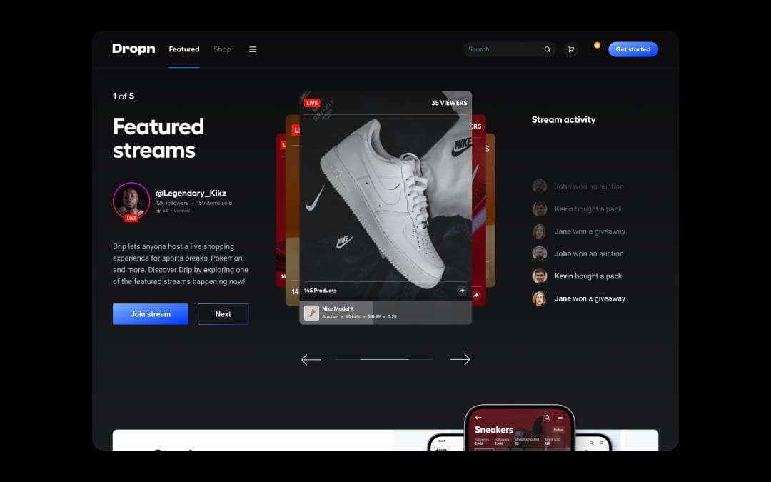 Dropn 34 result impact compare dark