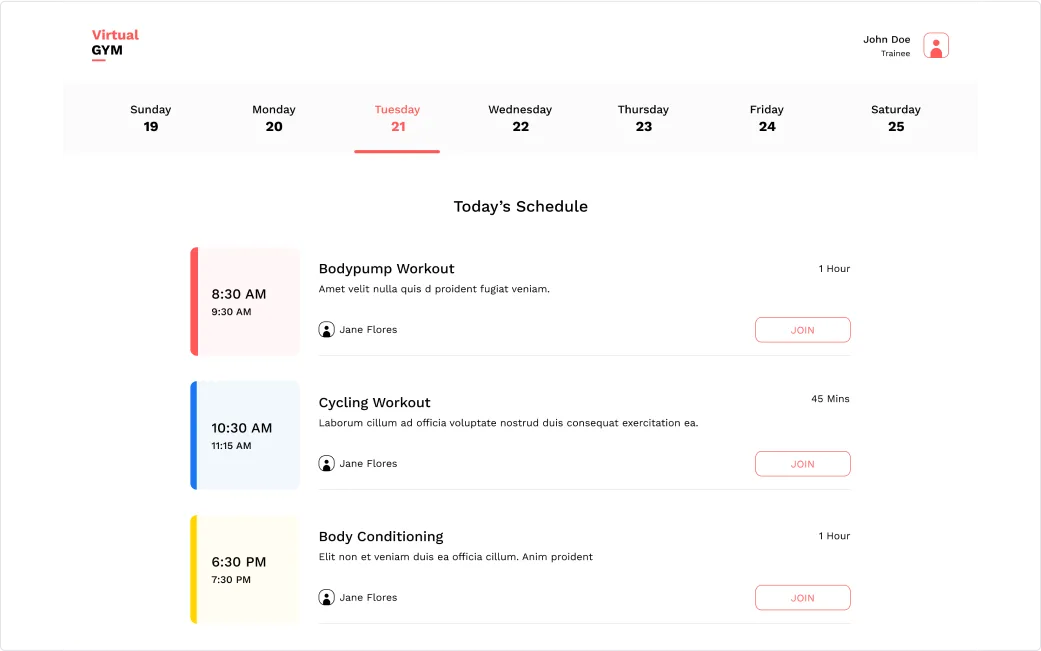virtual gym case study 9