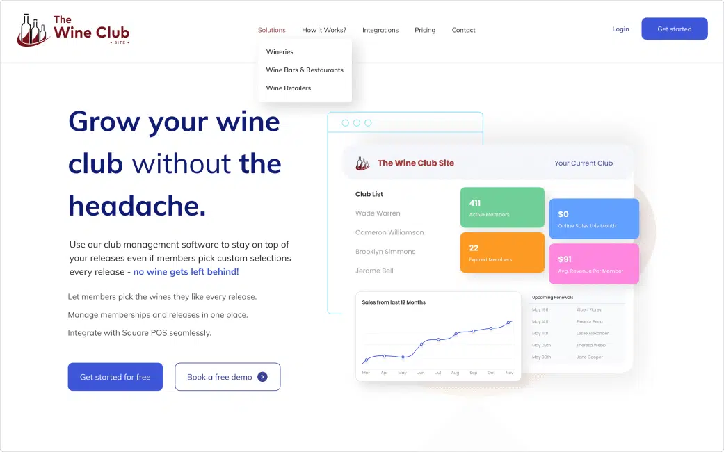 wineclub case study 8